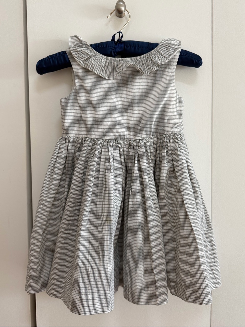 Bonpoint Sleeveless Gingham Dress